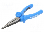 Pliers | half-rounded nose | 170mm | 508/4G | Cut: with side face