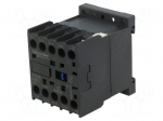 Contactor: 3-pole | NO x3 | Auxiliary contacts: NC | 24VDC | 6A | W: 45mm
