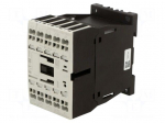 Contactor: 3-pole | NO x3 | Auxiliary contacts: NC | 230VAC | 9A | DILM9