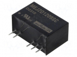 Converter: DC/DC | 2W | Uin: 10.8&divide;13.2VDC | Uout: 9VDC | Uout2: -9VDC