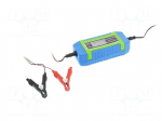 Charger: for rechargeable batteries | 6/12V | 4A | 4&divide;140Ah