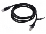 Patch cord | U/UTP | Cat: 6 | RJ45 plug,both sides | stranded | CCA | 10m