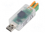Converter | RS485/USB | 5VDC | PD20 | plastic