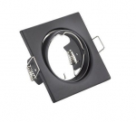 Trio Jura recessed spotlight GU10 matt black square gaismeklis 650000132 4017807378061