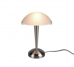 TRIO-Lighting Pilz table lamp E14 brushed steel gaismeklis