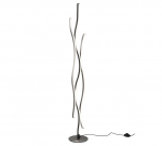 Trio Blaze LED stāvlampa brushed aluminium  441210305 4017807540413