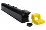 Empty Cartridge - Konica Minolta Bizhub TN715Y Yellow 100% new (just fill in the toner powder and install the proper chip)