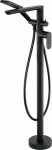 Freestanding bathtub mixer with shower set