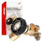 Auto- ja mootorrattatooted, elektroonika, navigatsioon, CB raadio // Auto elektroonikakomponendid : Installatsioonikaablid : Kaitsealused : &Uuml;hendused // Hebel obrotowy wyłącznik masy akumulatora klema amio-03021