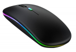Klaviatuurid ja hiired // Arvuti hiired // AK211A Mysz bezprzewodowa rgb black