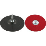 T&ouml;&ouml;riistad ja m&otilde;&otilde;teseadmed // Lisaseadmed lihvijatele, puuridele ja kruvikeerajatele // Dysk-przystawka fi=125mm,trzpień fi=6mm(rzep+wkręt) proline