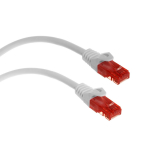LAN andmesidev&otilde;rgud // Patch kaablid // MCTV-301 W 47265 Przew&oacute;d kabel patchcord UTP cat6 wtyk-wtyk 1m biały