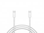 Tahvelarvutid ja tarvikud // USB kaablid // 66-147# Przyłącze usb-c - usb-c 2.0 1,0m białe