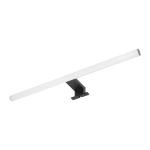 Uued tooted // PEEGEL LED 9W, lampa nad lustro, 810lm, 4000K, dł. 60 cm, tworzywo sztuczne+akryl, czarna