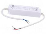 Power supply: switching | LED | 40W | 12VDC | 3.33A | 220&divide;240VAC | IP67