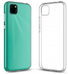 Back panel cover iLike Huawei Huawei Y5P Slim Case Transparent
