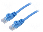 Patch cord | U/UTP | Cat: 6 | RJ45 plug,both sides | stranded | CCA | 15m