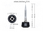 Tip | pin | 0.3mm | longlife | for soldering station