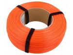 Filament: PET-G | 1.75mm | orange | 220&divide;250&deg;C | 1kg | refill