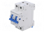 Circuit breaker | 230/400VAC | Inom: 16A | Poles: 1+N | Charact: B | IP20