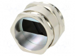 Cable gland | PG29 | IP54 | brass | metallic | Resistance to: UV rays