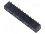 Connector: pin strips | socket | male | PIN: 40 | vertical | SMT | 1.27mm