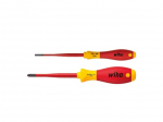 Wiha Screwdriver set SoftFinish electric slimFix Slotted, PlusMinus/Pozidriv, 2-pcs. in blister pack (36333)