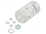 Capacitor: polyester | 30uF | 640VAC | 1.5kVDC | &Oslash;50x85mm | H: 85mm