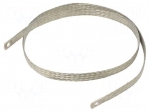 Braids | earthing tape | 16mm2 | &Oslash;1: 8.5mm | &Oslash;2: 8.5mm | L: 1.2m