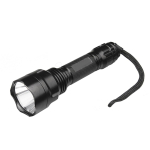 PNI Adventure FBW88 white light flashlight, distance 350 m, 700lm, 18650 3000mAh battery and charger included, black