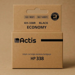 Inkjet Compatible Cartridge ACTIS KH-338R Black, pigment ink 15 ml, single-pack, replacement for HP 338