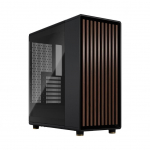 Computer case Fractal Design  North  Charcoal Black TG Dark, Power supply included No