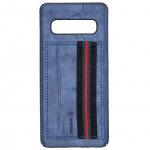 Back panel cover Evelatus Samsung Galaxy S10 Cubit Plastic Blue