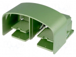Switch: foot | Stabl.pos: 1 | SPDT x2 | 15A/250VAC | 30N