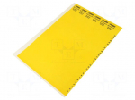 Label | yellow | 29mm