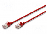 Patch cord | F/FTP | Cat: 6a | RJ45 plug,both sides | stranded | Cu | 2m