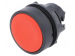 Switch: push-button | Stabl.pos: 1 | 22mm | red | Illumin: none | IP66