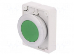 Switch: push-button | Stabl.pos: 2 | 30mm | green | none | IP67 | Pos: 2