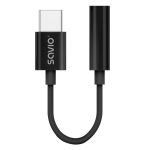 Cable Savio USB-C Male - 3.5mm Female AK-74