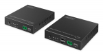 HDMI 4K/60Hz extender with KVM USB over IP