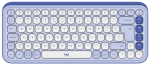 Keyboard Logitech POP ICON KEYS OFF White Lilac US