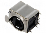 Connector: RJ45 | socket | Cat 5e | EMI | 8p8c | THT | 19.8x19.8mm