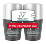 Vichy Homme Invisible Resist Deodorant 72H / 2 x 50 ml