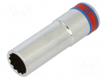 Socket: 12-angles | socket spanner | 1/2" | 77mm | long