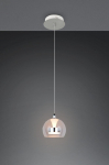 Trio Flynt LED piekarama lampa 1-pc chrome brushed steel 331610106 4017807670981
