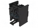 Contact block | 22mm | 04 | front fixing | screw terminals | 500VAC