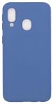 Back panel cover Evelatus Samsung Galaxy A40 Nano Silicone Case Soft Touch TPU Dark Blue