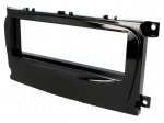 Radio mounting frame | Ford | 1 DIN | metallic black