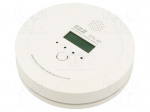 Sensor: gas | carbon monoxide (CO) | Usup: 3VDC | -10&divide;40&deg;C | &Oslash;115x28mm