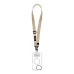 OBAL:ME NeckTag Ribbon Rope for Mobile Phone / ivory